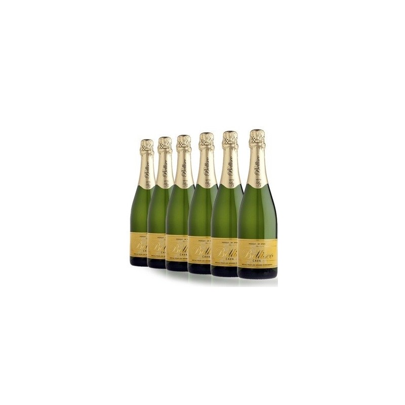 BELLISCO CAVA BRUT NATURE (CAJA 6 BOTELLAS)